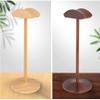 Headset Holder Headphone Stand Universal Headphones Stand Holder Gaming Headset Stand Earphone Display Rack Hanger Bracket for Over Ear Headsets Headset Stand Headphone Holder (Color : Maple Texture view 4