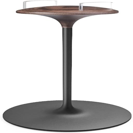 Headset Holder Headphone Stand Black Walnut/Beech Wood Aluminum Headphone Stand Natural Wood Stand Desktop Monitor PC Game Accessories Headset Stand Headphone Holder (Color : Black)