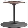 Headset Holder Headphone Stand Black Walnut/Beech Wood Aluminum Headphone Stand Natural Wood Stand Desktop Monitor PC Game Accessories Headset Stand Headphone Holder (Color : Black) view 1