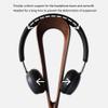 Headset Holder Headphone Stand Wooden Headphone Holder Practical Headset Stand Universal Headphones Support Device Headset Stand Accessories Gift Headset Stand Headphone Holder (Color : A-Maple) view 3