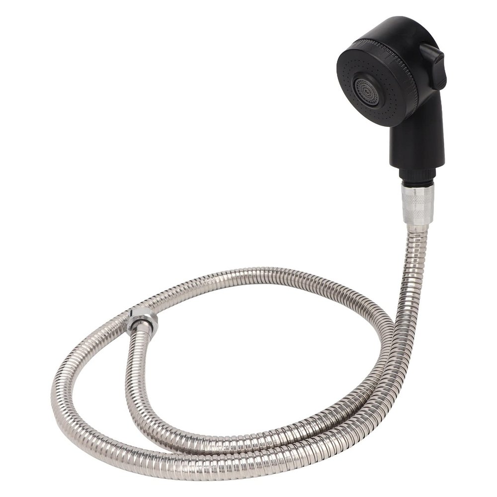 Brrnoo Salon Shampoo Bowl Sprayer, 120cm Hose, Chrome Finish, 1 Setting, Includes Sprayer & Tube