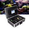 Portable DVR Underwater Fishing Camera, 7 Inch LCD Monitor 1000TVL IP68 Camera Video Fish Finder, 360 Rotating, 92 Viewing Angle, for Ice, Lake and Boat Fishing (US Plug) view 2