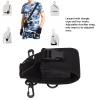 3 in 1 Multifunctional Portable Nylon Walkie Talkie Protective Cover Sleeve Black Radio Holder Case Suitable for, for for Midland, for for for view 4