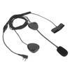 Serounder Motorcycle Helmet Headset, K Head Motorbike Intercom PTT Headphone Earphone with Microphone for Two Way Radio Walkie Talkie view 1