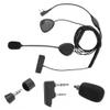 Serounder Motorcycle Helmet Headset, K Head Motorbike Intercom PTT Headphone Earphone with Microphone for Two Way Radio Walkie Talkie view 3