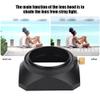 46mm Lens Hood, Universal Sunshade Rainproof Cover for DSLR Camera, Digital Camera, Camcorder Lens view 3