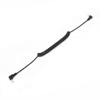 2.5mm to Male Flash PC Sync Cable, Extendable Flash Sync Coiled Cable with Screw Lock for Camera Photography Connector view 2