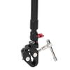 Camera Slider Tripod Rods,39.4 Aluminium Alloy Portable Adjustable Camera Video Slider Support Rods with Clamp for Sliders and Tripod Stand view 4
