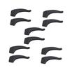 5 Pairs Silicone Eyeglass Ear Pads Antiskid Pad Antiskid Eyeglass Ear Pads Eyeglasses Antiskid Ear Pads view 1