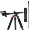 Fotopro Carbon Fiber Horizontal Tripod, 75 Inch Camera Tripod with 360 Degree Ball Head Quick Release Plate for DSLR Video Camcorder, 2-in-1 Tripods Monopod Max Load 22lbs view 1