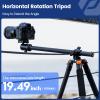 Fotopro Carbon Fiber Horizontal Tripod, 75 Inch Camera Tripod with 360 Degree Ball Head Quick Release Plate for DSLR Video Camcorder, 2-in-1 Tripods Monopod Max Load 22lbs view 4