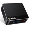 Beelink Ser5 Pro mini PC, AMD Ryzen 5 5500U (Up to 4.0GHz,6C/12T), 16GB DDR4 500GB PCle SSDmini Computer Support 4K Triple Display/2.5G LAN/WiFi6/BT5.2, Home/Office Mini Desktop Computer view 1