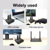 MOOKEENONE 2 Slot M.2 SATA Clone Docking Station, Duplicator for USB C Support One Key System Disk Copy Function view 3