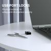 50PCS USB-A Port Blockers with 3 Keys-Removable Type-A Data Protection - Dust & Moisture Resistant Shield for Laptops, PCs, Gaming Devices & Tamper Protection (Green) view 3