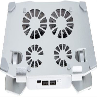 Adjustable Laptop Stand Laptop Air Cooler Stand 4- Fan Laptop Support Laptop Cooling Holder for Desk Laptop Bracket Laptop Holder Desk Stand Tablet Laptop