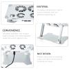 Adjustable Laptop Stand Laptop Air Cooler Stand 4- Fan Laptop Support Laptop Cooling Holder for Desk Laptop Bracket Laptop Holder Desk Stand Tablet Laptop view 3