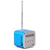 Mini Speaker Music, FM Radio PC Fashion Support Portable Stereo cd Player Portable Radio with Best TF Card and U Disk Green (Blue) view 3