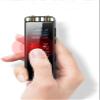 QIYUDS Digital Voice Recorder 16GB Touch Screen Voice Activated Recorder for Lectures/Meetings/Class, 1536kbps Stereo HD-Audio Recording Device with Dual Microphones - Rechargeable (Black) (Size : 32 view 2