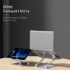 TATSEN Adjustable Laptop Stand Riser Aluminum Foldable Computer Stand Portable Cooling Notebook Holder view 4