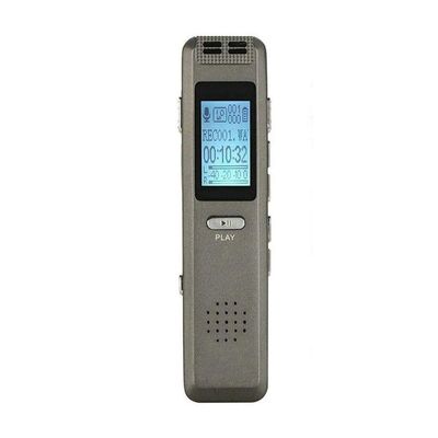 QIYUDS Digital Voice Recorde,Digital Voice Recorder Voice Activated Recorder for Lectures, Meetings, Interviews 8GB Audio Recorder Mini Portable Tape Dictaphone with Playback, MP3