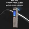 QIYUDS Digital Voice Recorde,Digital Voice Recorder Voice Activated Recorder for Lectures, Meetings, Interviews 8GB Audio Recorder Mini Portable Tape Dictaphone with Playback, MP3 view 4
