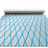 FOCEAN Boat Flooring EVA Foam Boat Decking Marine Mat Non-Slip Self-Adhesive Flooring Sheet for Motorboat Kayak Surfboard Garden Swimming Pools, 94.5''x 47.2'', Grey with Blue Lines view 1