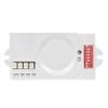5.8GHz Microwave Motion Sensor Light DipSwitch, High Sensitivity Long Distance AC85-250V for Corridor Stairway view 1