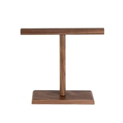 Headset Holder Headphone Stand Vertical Wooden Stand Desktop Headphone Hanger Headphone Display Stand Game Table Accessories Headphone Stand Headset Stand Headphone Holder (Color : Walnut)