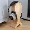Headset Holder Headphone Stand Solid Wood Headphone Stand Fish-Shaped Headphone Holder Head-Mounted Desktop Stroage Headset Stand Headphone Holder (Color : OneColor, Size : 4.8 * 3.2 * 9.8in) view 3