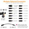 144W Universal Power Supply 9V 12V 14V 15V 16V 18V 19V 20V 24V 30V 36V Adjustable Variable Switching AC/DC Adapter, 100V-240V AC to DC 9V~36V 4A Converter with 14 Tips & Polarity Converter view 3