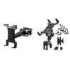 ARKON Robust Forklift Tablet Mount, Black, Handlebar Clamp, 5-18.4 in Screen Size view 1