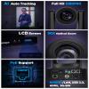 Chameye NDI PTZ Camera 30x Optical Zoom, AI Auto Tracking PTZ Camera, NDI PTZ Controller for Church Worship Education Events, C730N+E300 view 2