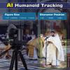 Chameye NDI PTZ Camera 30x Optical Zoom, AI Auto Tracking PTZ Camera, NDI PTZ Controller for Church Worship Education Events, C730N+E300 view 3