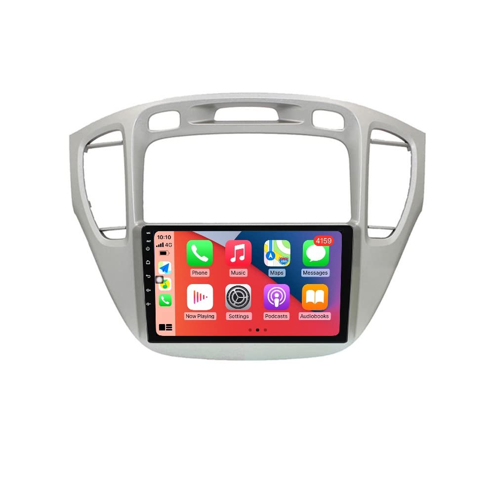 Android 11 Car Stereo for Toyota Highlander 2000 2001 2002 2003 2004 2005 2006 2007 Upgrade Radio, 3+32GB 8Core 9" Car Audio Receivers with Car-Play & Android Auto