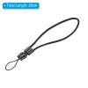 PATIKIL Camera Wrist Strap, Cotton Soft Adjustable Woven Round Cord Rope Hand Grip for Outdoor Photography Camera, Black view 2