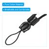 PATIKIL Camera Wrist Strap, Cotton Soft Adjustable Woven Round Cord Rope Hand Grip for Outdoor Photography Camera, Black view 4