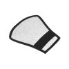 PATIKIL Flash Diffuser Reflector, 2-Sided Flexible Bend Bounce Reflector with Elastic Strap for Flashlight Photography Camera Speed Light, Silver White view 1
