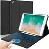 QYiiD Keyboard Case for iPad Pro 12.9 Inch 2017/2015 (1st & 2nd Generation), 7 Color Backlit, Multi-Touch Trackpad, Detachable Wireless with Pencil Holder Stand Folio Keyboard Cover, Black view 1