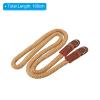 PATIKIL Camera Shoulder Strap, Cotton Soft Long Woven Round Cord Rope Holder with Mounting Ring for Outdoor Photography Camera, Brown view 2