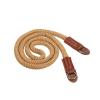 PATIKIL Camera Shoulder Strap, Cotton Soft Long Woven Round Cord Rope Holder with Mounting Ring for Outdoor Photography Camera, Brown view 3