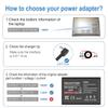 180W Charger Fit for Gaming Laptop Acer Nitro 5 7 AN515 AN517 AN715, Predator Helios 300 G3-571 G3-572 PH315 PH317, Predator Triton 300/500 PT314 PT315 PT515 AC Adapter view 4