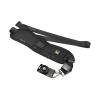 PATIKIL Camera Strap, Cloth Adjustable Shockproof Neck Shoulder Rope Holder with Quick Release Plate for Outdoor Photography Camera, Black view 1