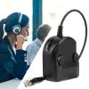 Restokki Telephone Training Adapter Y Splitter, Crystal Headset Telephone Training Box Splitter Adapter for The Call Center, Volume Control Intelligent Sound Closed view 4