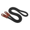 PATIKIL Camera Shoulder Strap, Cotton Soft Long Woven Round Cord Rope Holder with Mounting Ring for Outdoor Photography Camera, Black view 1