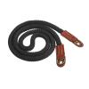 PATIKIL Camera Shoulder Strap, Cotton Soft Long Woven Round Cord Rope Holder with Mounting Ring for Outdoor Photography Camera, Black view 3