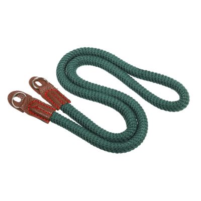 PATIKIL Camera Shoulder Strap, Cotton Soft Long Woven Round Cord Rope Holder with Mounting Ring for Outdoor Photography Camera, Green