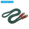 PATIKIL Camera Shoulder Strap, Cotton Soft Long Woven Round Cord Rope Holder with Mounting Ring for Outdoor Photography Camera, Green view 2