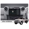 1280x720 9" IPS Touch Screen Android Car Stereo for Toyota Land Cruiser LC 70 Series 2007-2020 Car Radio Built-in Car-Play Android Auto GPS Navigation Dash Kit view 2