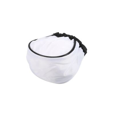PATIKIL Flash Bounce Diffuser Cap, Cloth Universal Mini Soft Elastic Mouth Cap Cover for Flashlight Photography Camera Speed Light, White