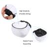 PATIKIL Flash Bounce Diffuser Cap, Cloth Universal Mini Soft Elastic Mouth Cap Cover for Flashlight Photography Camera Speed Light, White view 4